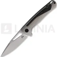 CMB Made Knives Coltello pieghevole Spear Framelock CF, grigio
