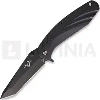 V Nives Coltello pieghevole SFL Framelock Tanto, nero