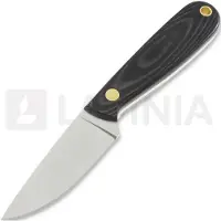 Brisa Coltello da collo Necker 70 Full Flat Kydex, nero