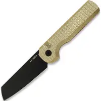 Arcform Coltello pieghevole Slimfoot Auto Tex Bronze Al DLC