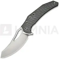 We Knife Epaulette, Diamond Pattern/Tiger Stripe Ti, Satin