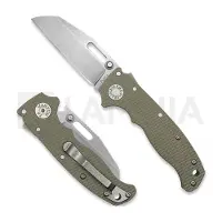 Demko Knives Coltello pieghevole AD20.5 S35VN Shark Foot, tan