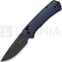 Kizer Cutlery Coltello pieghevole T1 CD M390, Blue Aluminum, Matte DLC Ultra