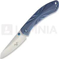 V Nives Coltello pieghevole Poseidon Linerlock, blu
