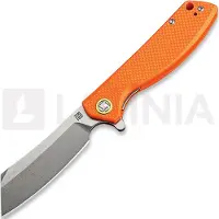 Artisan Cutlery Coltello pieghevole Tomahawk Linerlock D2 Small, arancione