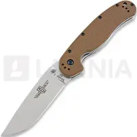 Ontario Coltello pieghevole RAT-1 D2, marrone