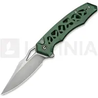 CIVIVI Anaaki, Skeletonized Green Aluminum, Satin