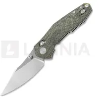 GiantMouse Coltello pieghevole ACE Nazca Green Canvas Micarta