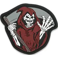 Maxpedition Toppa patch DEATH COMETH (DOES NOT GLOW)