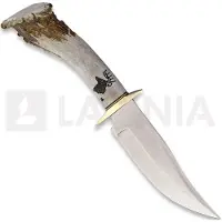 Ken Richardson Knives Bowie Crown Horn Handle 6 in