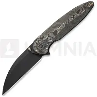 We Knife Zenthra, Bronze&Black Ti/Copper Foil CF, Black SW