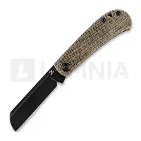Kansept Knives Coltello pieghevole Bevy Slip Joint Brown Mcarta