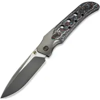 We Knife WE-Guthrie, Gray Ti/Nebula Fatcarbon, Polished/Satin