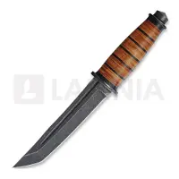 Rough Ryder Stacked Leather Tanto