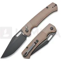 Artisan Cutlery Coltello pieghevole Revel Ar Rpm9 FRN, marrone