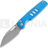 Bestechman Coltello pieghevole Vector - Beadblast - Aluminium, blu