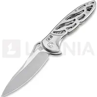 Artisan Cutlery Coltello pieghevole Dragonfly D2, stonewash