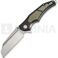 Artisan Cutlery Coltello pieghevole Apache Linerlock D2, black/green