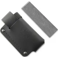 Peltonen Knives Sharpening stone in leather holster