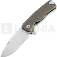 Lionsteel Coltello pieghevole ROK Titanium, bronze