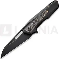 We Knife Falcaria, Black Ti/Copper Foil CF, Black SW