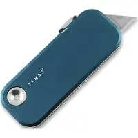 The James Brand Coltello pieghevole The Palmer - Emerald / Black / Aluminum / Straight