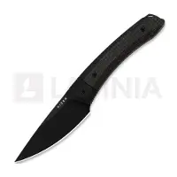 Kizer Cutlery Coltello Momo Fix 3 AEB-L, Black G-10 & Micarta, Black PVD