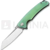 Bestech Coltello pieghevole Texel - Grey + Satin - G10, jade