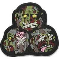 Maxpedition Toppa patch 3 WISE MONKEYS (TACTICAL)
