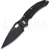 Bestech Coltello pieghevole Exploit - Blackwash - Titanium, nero