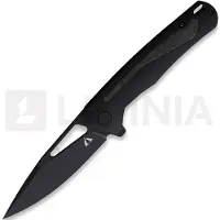 CMB Made Knives Coltello pieghevole Spear Framelock CF, nero
