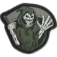 Maxpedition Toppa patch DEATH COMETH (TACTICAL)