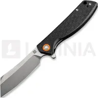 Artisan Cutlery Coltello pieghevole Tomahawk Linerlock D2 Small, black textured