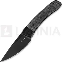 Kizer Cutlery Coltello pieghevole Mini Momo, Micarta, nero