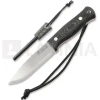 Joker Coltello Bushlord, Black Micarta, Firesteel