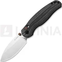 Kizer Cutlery Coltello pieghevole Phoca CD 14C28N, Black Norplex UltreX, Satin