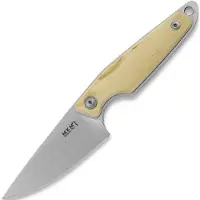 MKM Knives MKM Makro 1 Droppoint MK-MA01-O Olive Wood, coltello fisso, Jesper Voxnaes design