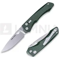 RealSteel Coltello pieghevole Griffin Pro Green Natural Micarta