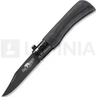 Antonini Coltello pieghevole Old Bear Total Black XS, aluminium collar