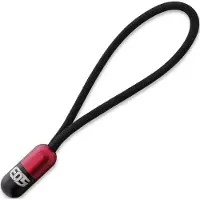 EOS Pill Bead Lanyard, nero, rosso