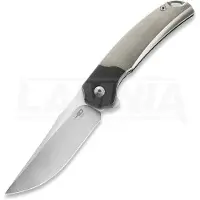 Bestech Coltello pieghevole Supernova - Satin - Titanium + Zirconium
