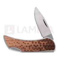 Case Knives Coltello pieghevole Amber Bone Peach Seed Jig Copperhead