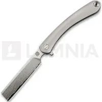 Artisan Cutlery Coltello pieghevole Orthodox Framelock Damascus, grigio