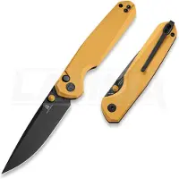 Bestechman Coltello pieghevole Velix - PVD - G10, giallo