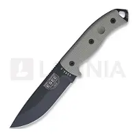 ESEE Model 5, black/OD green, black kydex sheath