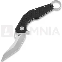 Artisan Cutlery Coltello pieghevole Cobra Linerlock D2, black textured