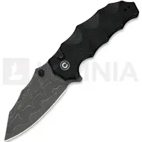 CIVIVI Coltello pieghevole Natterjack Damascus, Milled Black G-10