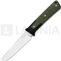 Kizer Cutlery Coltello Area Eight AEB-L, Green/Black G-10, Satin