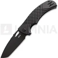 MKM Knives Coltello pieghevole Ciras - Black Top Shield - G10, nero
