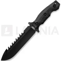 Halfbreed Blades Coltello Large Survival Knife, nero